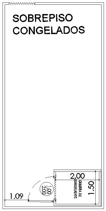 Design of frozen subfloor with detailing