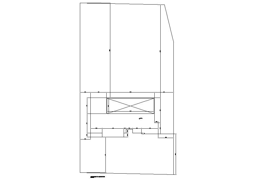 Design of upper floor line diagram