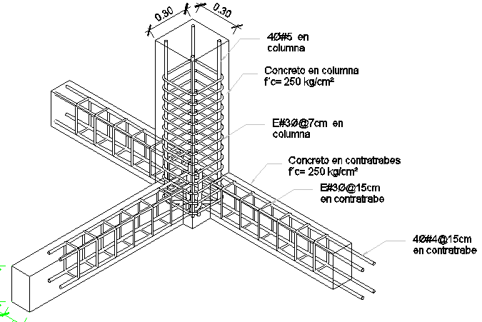 Detail column reinforced concrete slab details dwg file