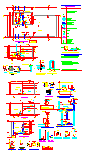Detail drawing of water tank design