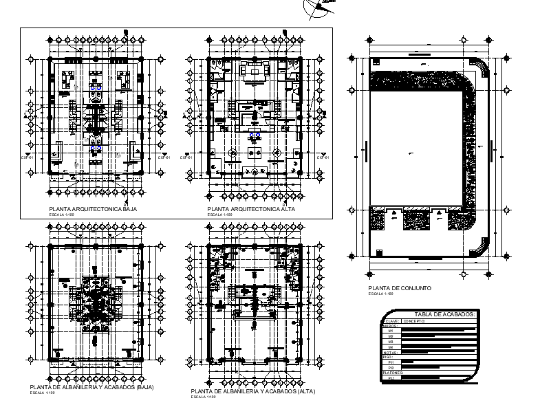 Shopping Center Plan In AutoCAD File