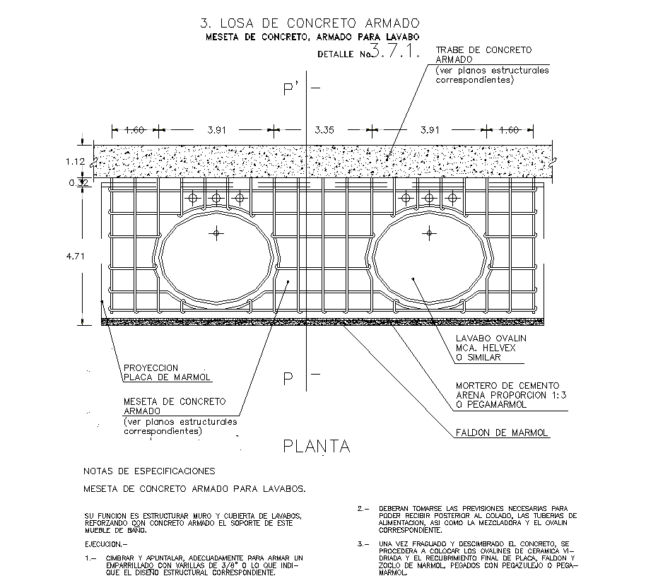 Detail of double lavatories 2d view layout autocad file