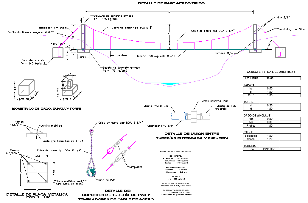 Detail of page air typical dwg file