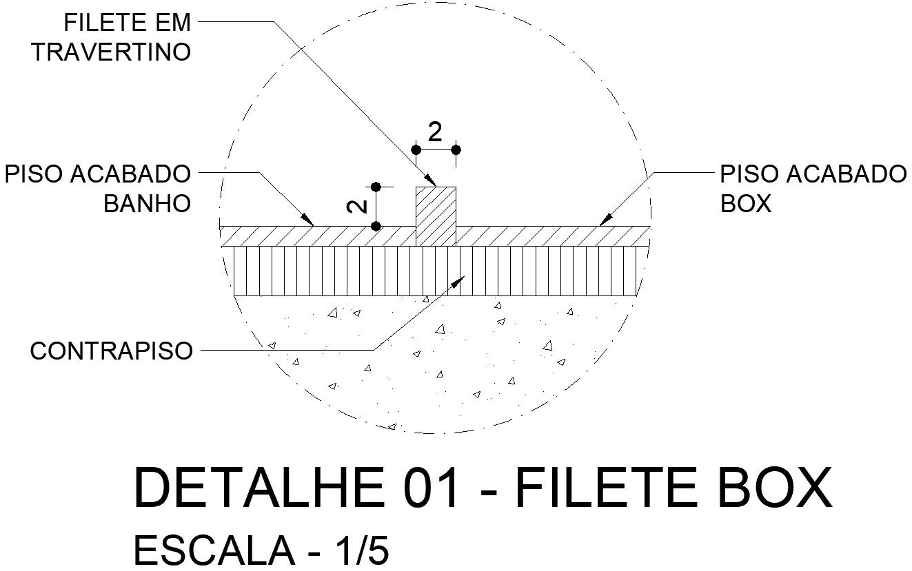 Detail 1 of the FILLET BOX design is given in AutoCAD 2D drawing, CAD file, dwg file
