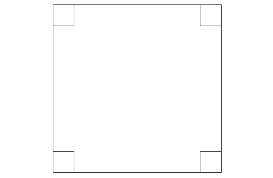 Detail drawing of glass table in AutoCAD 2D, dwg file, CAD file