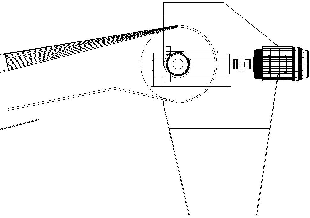 Detail drawing of hitching system in AutoCAD