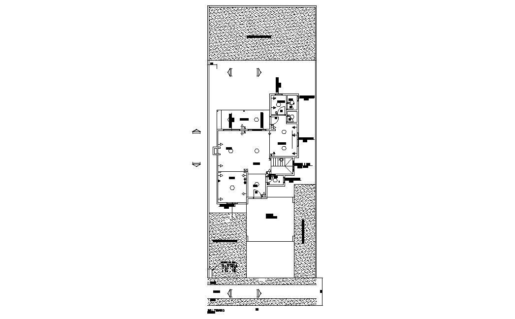 Detail drawing of lighting plan of ground floor