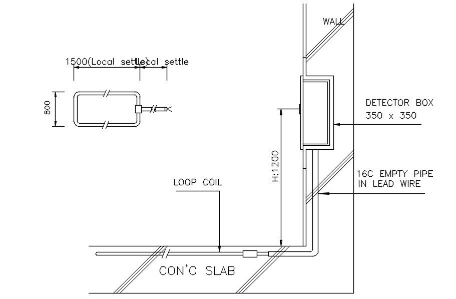 Parking Machinery Detail Drawing in AutoCAD DWG File