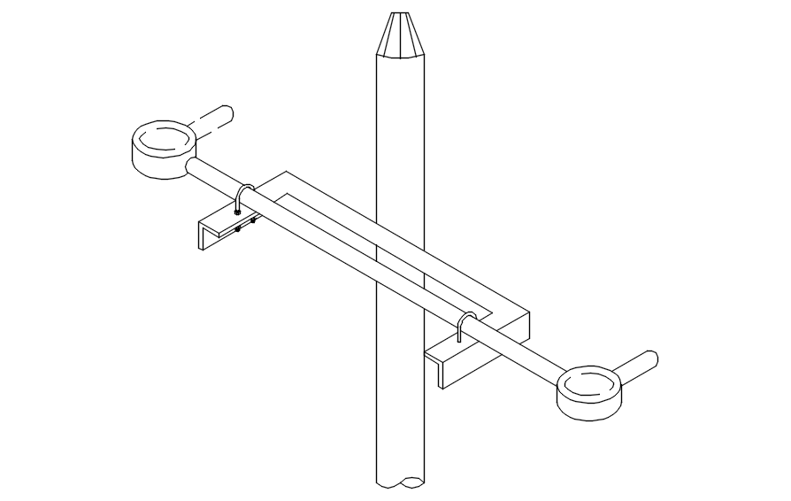 Detail drawing of pressure regulator in AutoCAD 2D, dwg file, CAD file