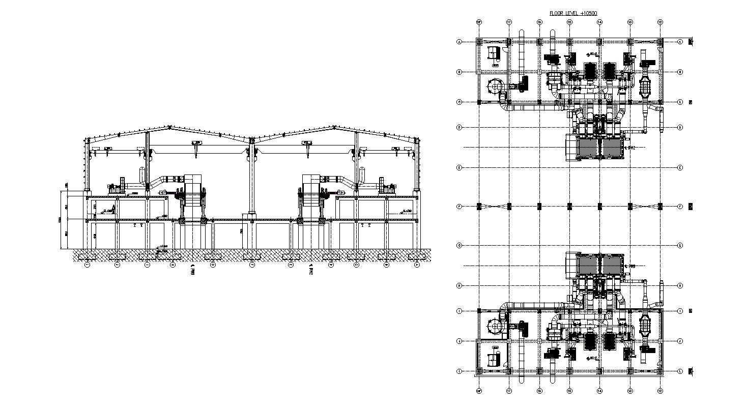 Detailed CAD Drawing of General Floor Layout Plan In AutoCAD DWG File