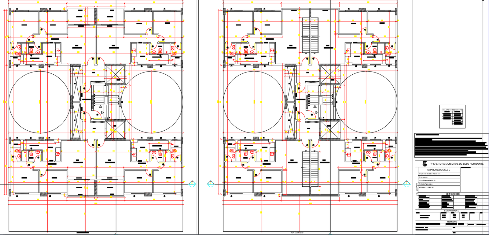 Detailed Residential Apartment Floor Plan Layout in CAD File