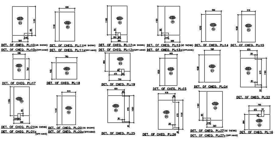 Detailed drawing of the Vacuum filter beam stiffener is given in this 2D AutoCAD DWG drawing.Download the AutoCAD 2D DWG file.