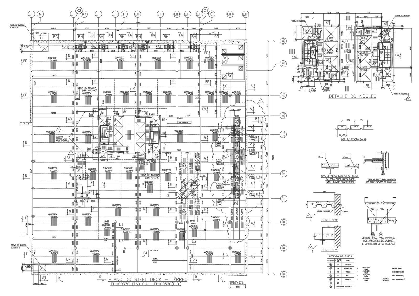 Detail for welding plug in all low waves DWG autoCAD drawing