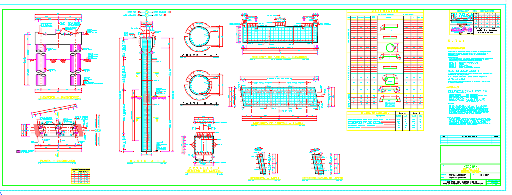 Details of a vehicular bridge 