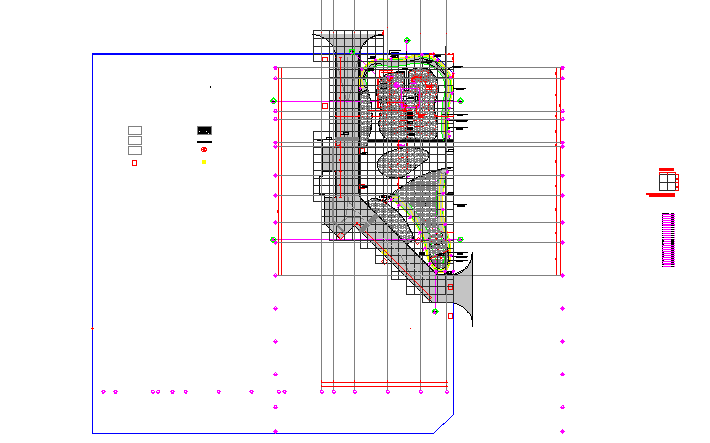 Details of landscaping .