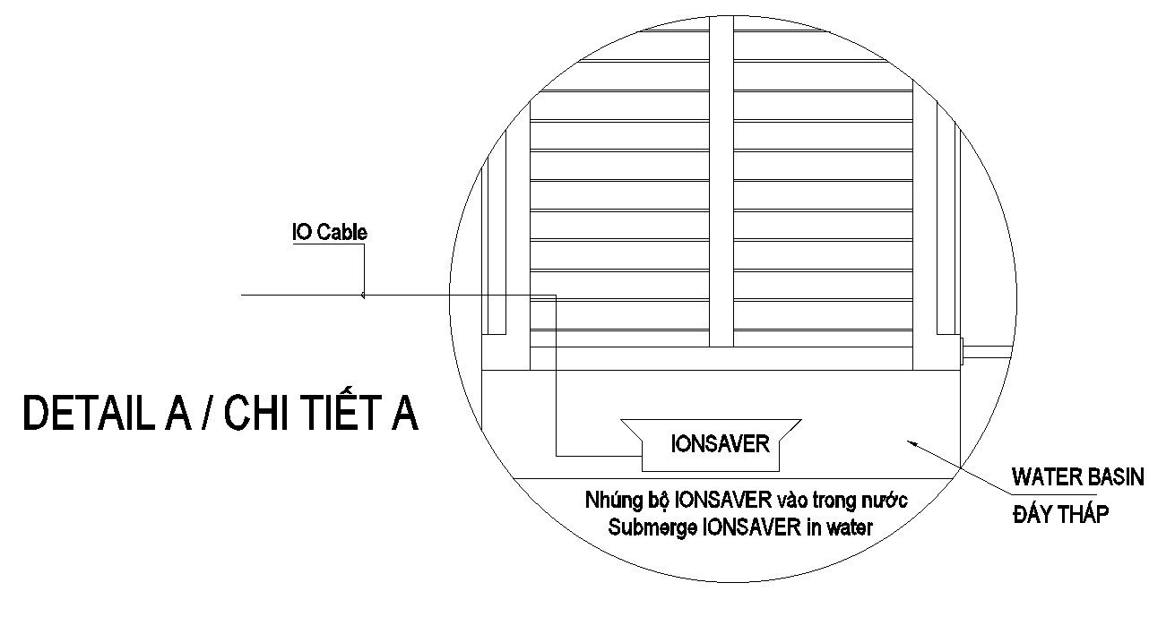 Detailed Water Basin Section AutoCAD 2D DWG CAD File