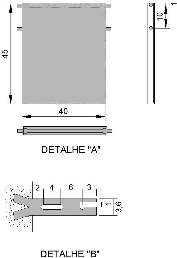 Details of A & B of plan of electric power distribution system