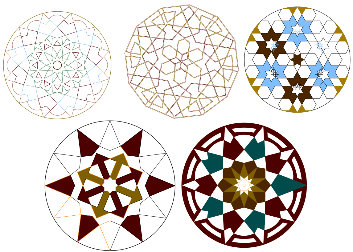 Details of Floor vintage ceramic AutoCAD Drawing in dwg file