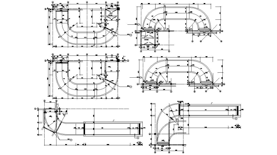 Different Ramp Design Plan CAD File