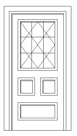 Different style of door elevation design drawing