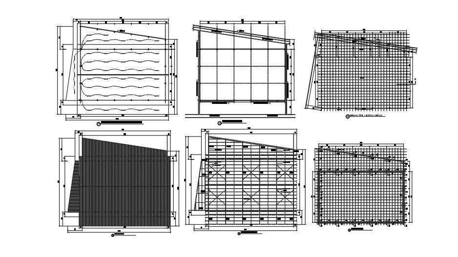 Different types op plan of a site.