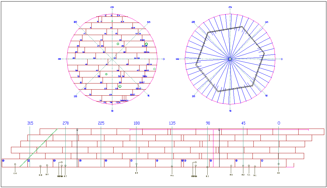 Distribution roof and structure ceiling roof detail dwg file