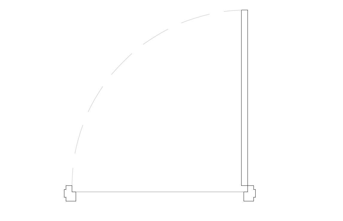 Door CAD Plan Free Download