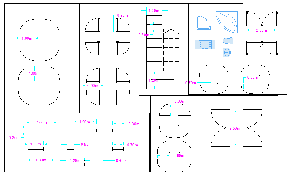Door Detail In Autocad file