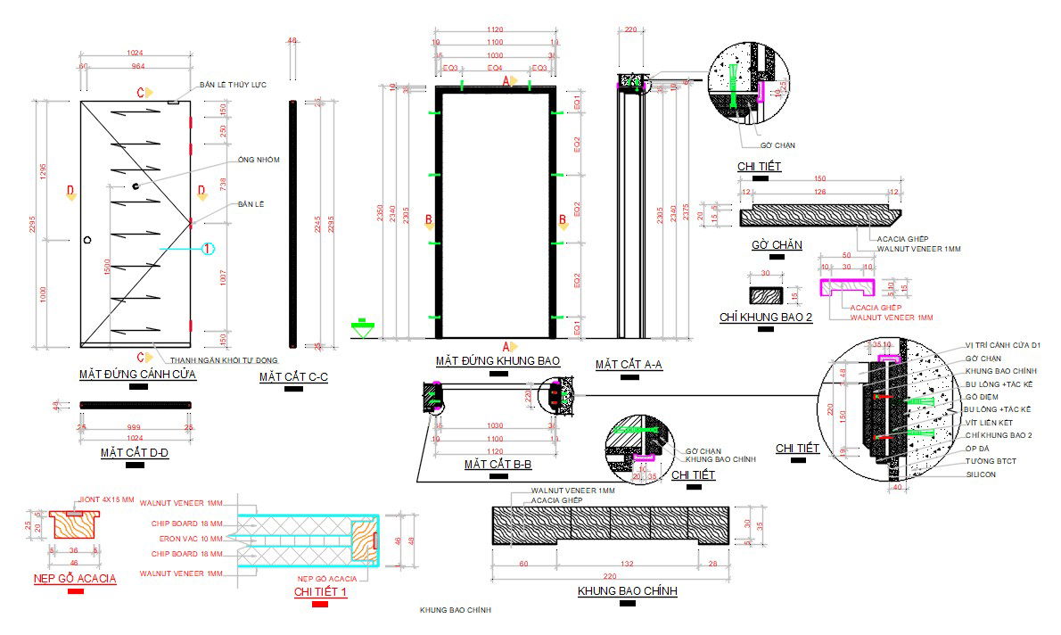 Door Installation AutoCAD File