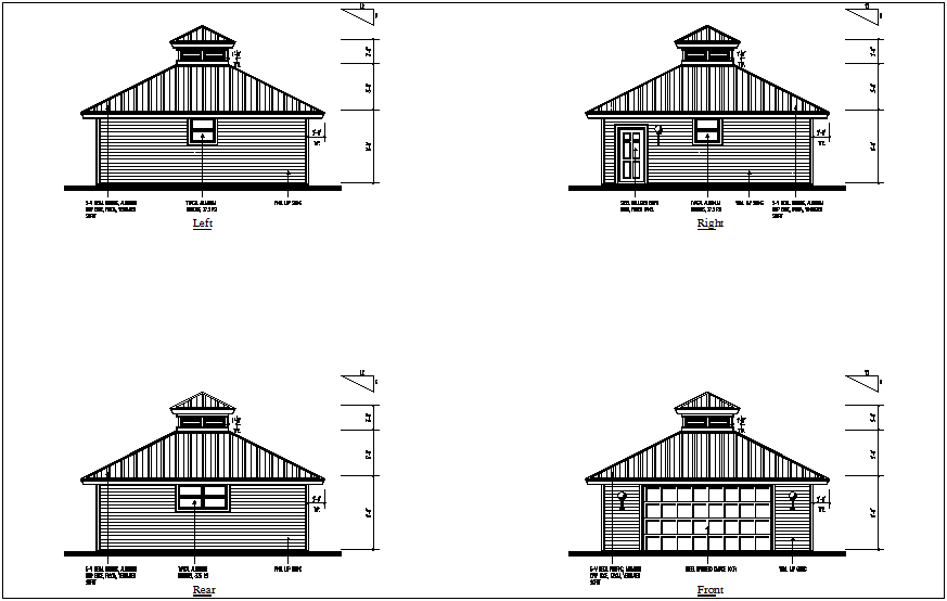 Door and and aluminium window view dwg file