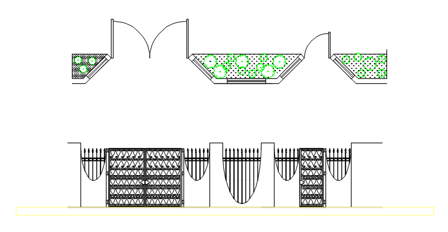 Door and Window Elevation Detail DWG File AutoCAD Drawing