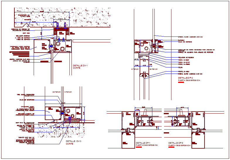 Door design with detail