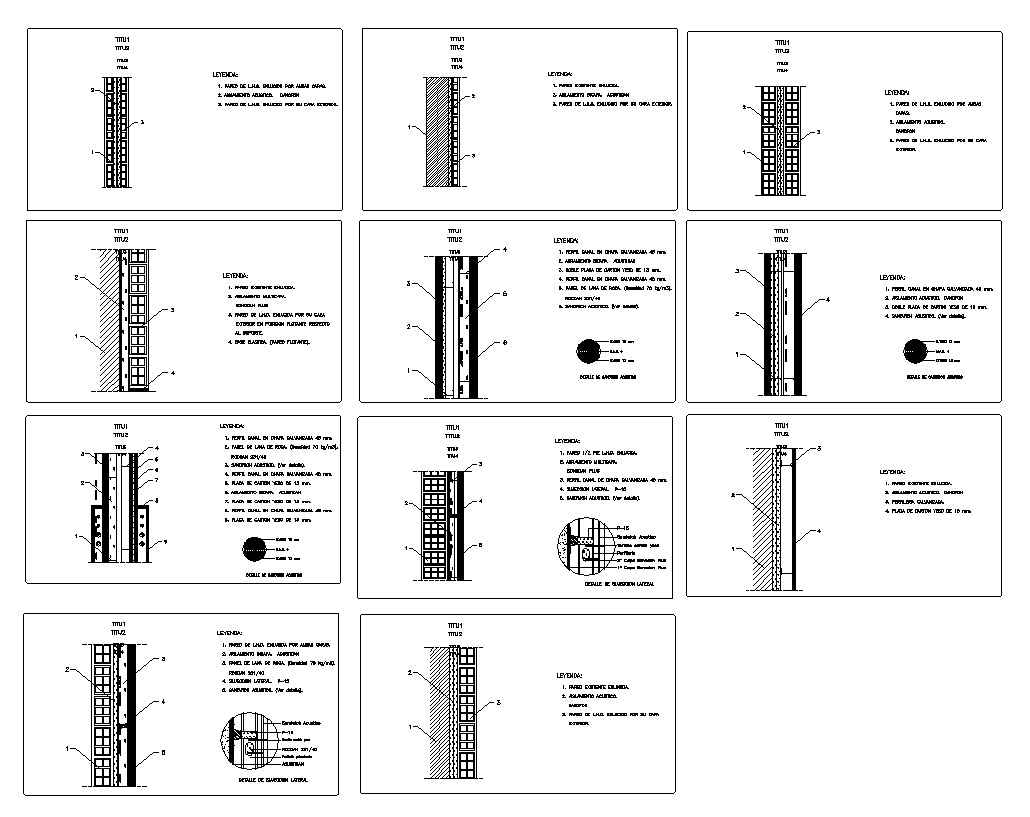 Door detail structure CAD blocks 2d view layout file