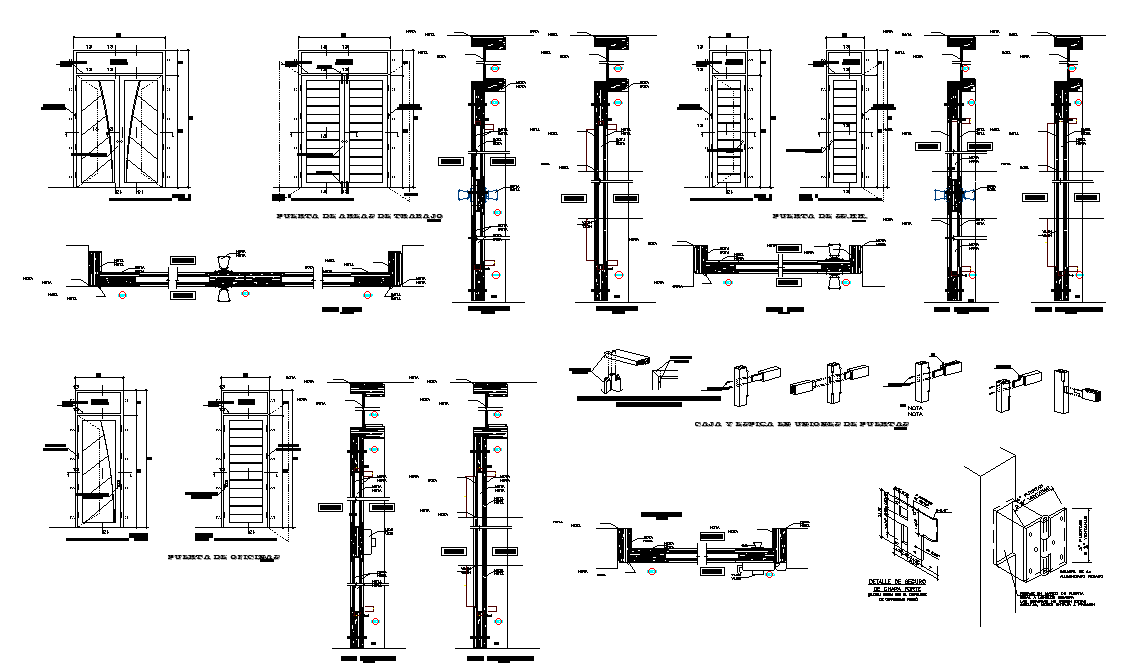 Door Elevation With Lintel CAD Blocks Drawing Download DWG File