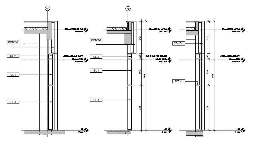 Door Section detail given in this drawing file. Download this 2d autocad drawing file.