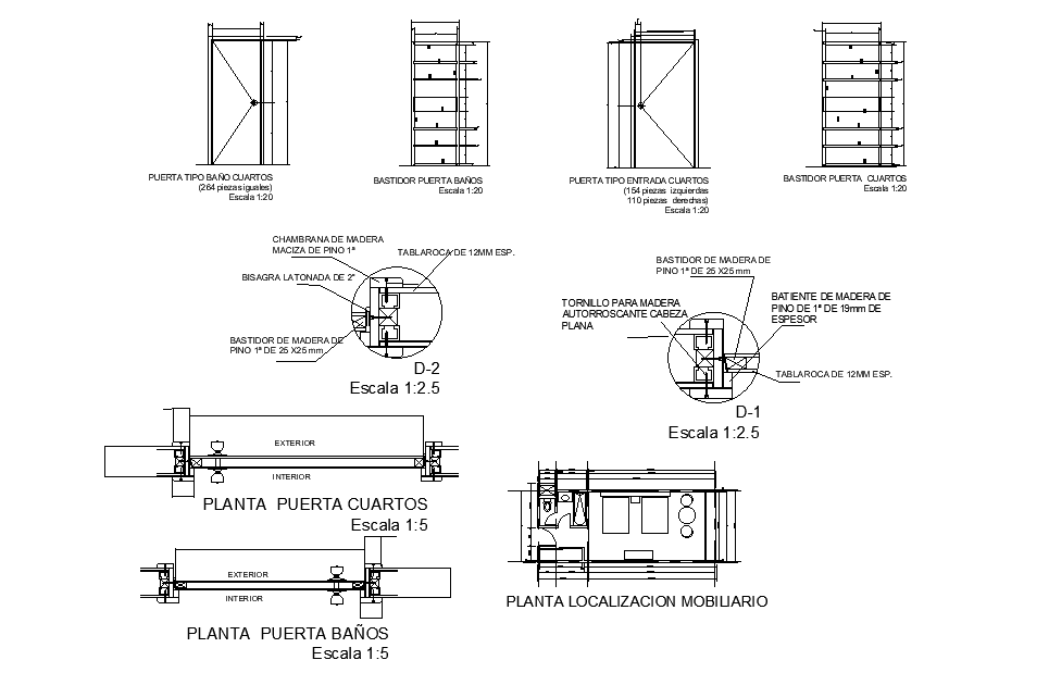 Door With Frame Design Download Free AutoCAD File