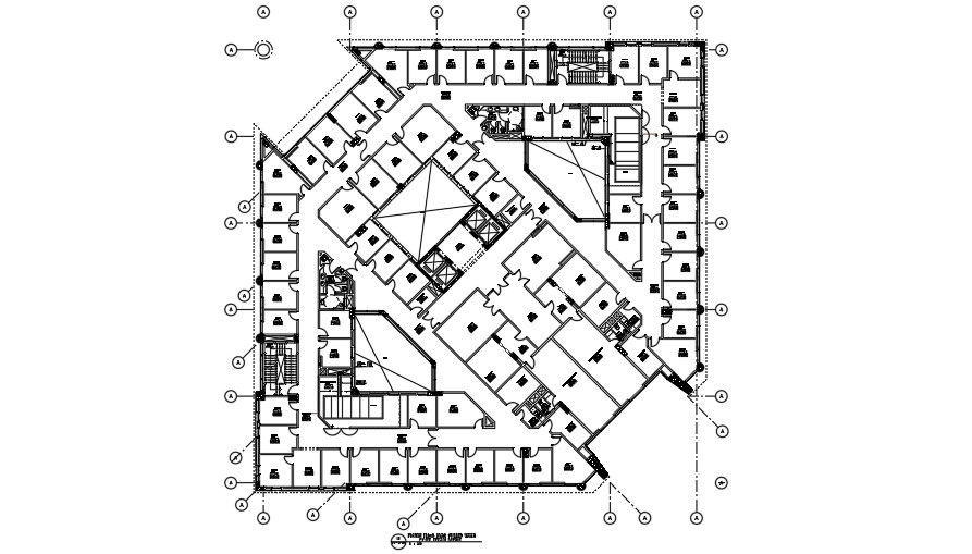 Doors planning in a 5 story commercial building.
