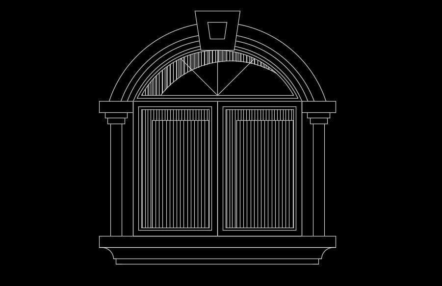 Double side opening grill type window is given in this model