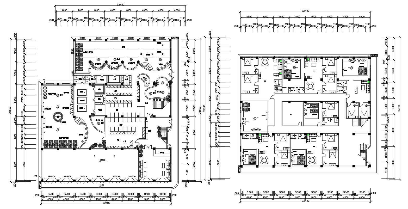 Download Apartment Building Floor Plans AutoCAD File