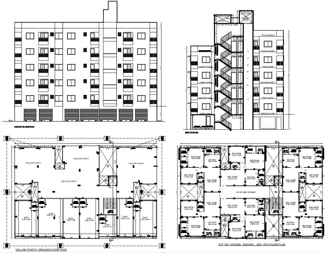 Download Apartment Flat CAD file