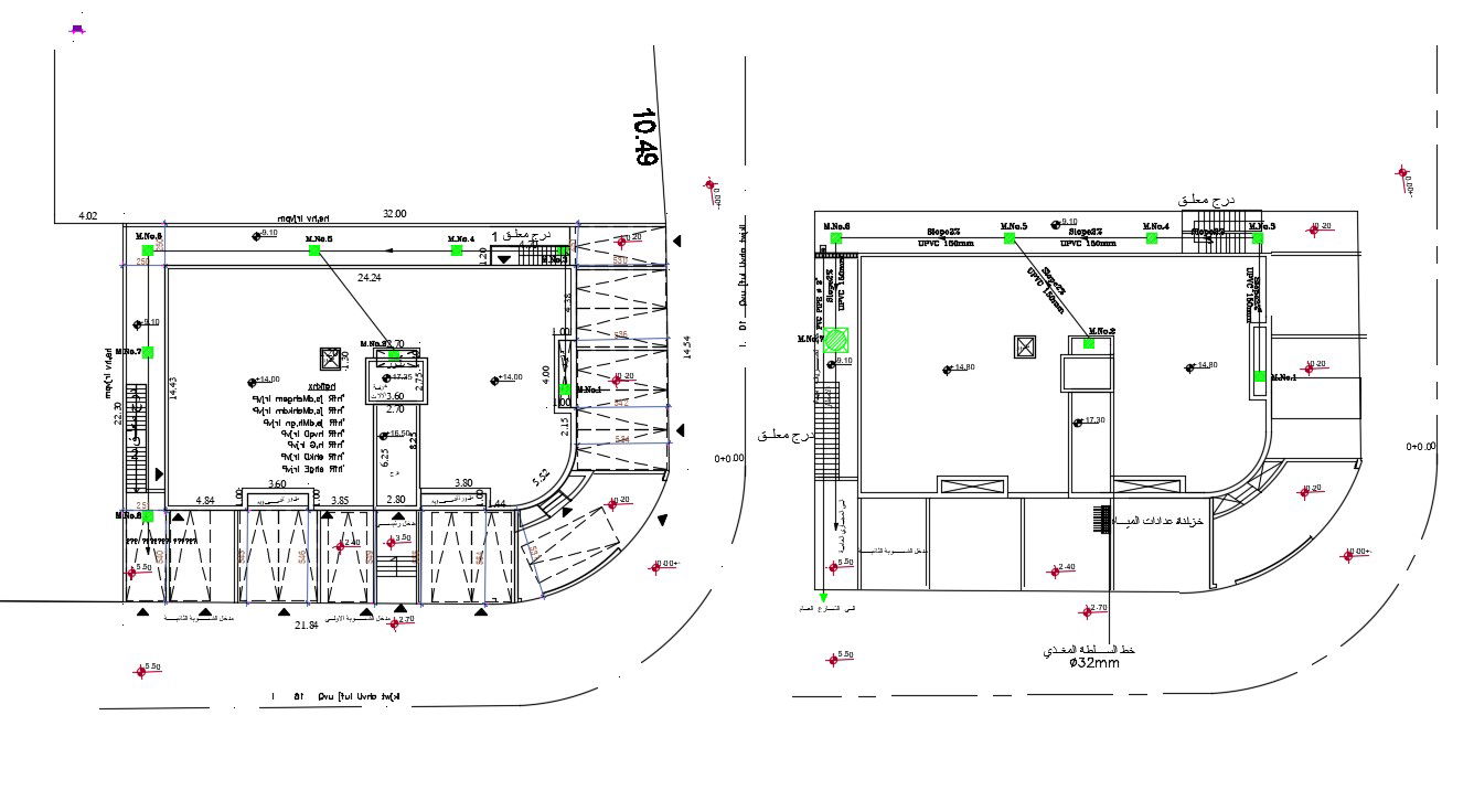 Download Building Plan With Parking Layout Drawing DWG File