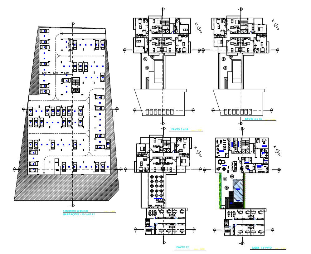 Download Building Plans DWG File
