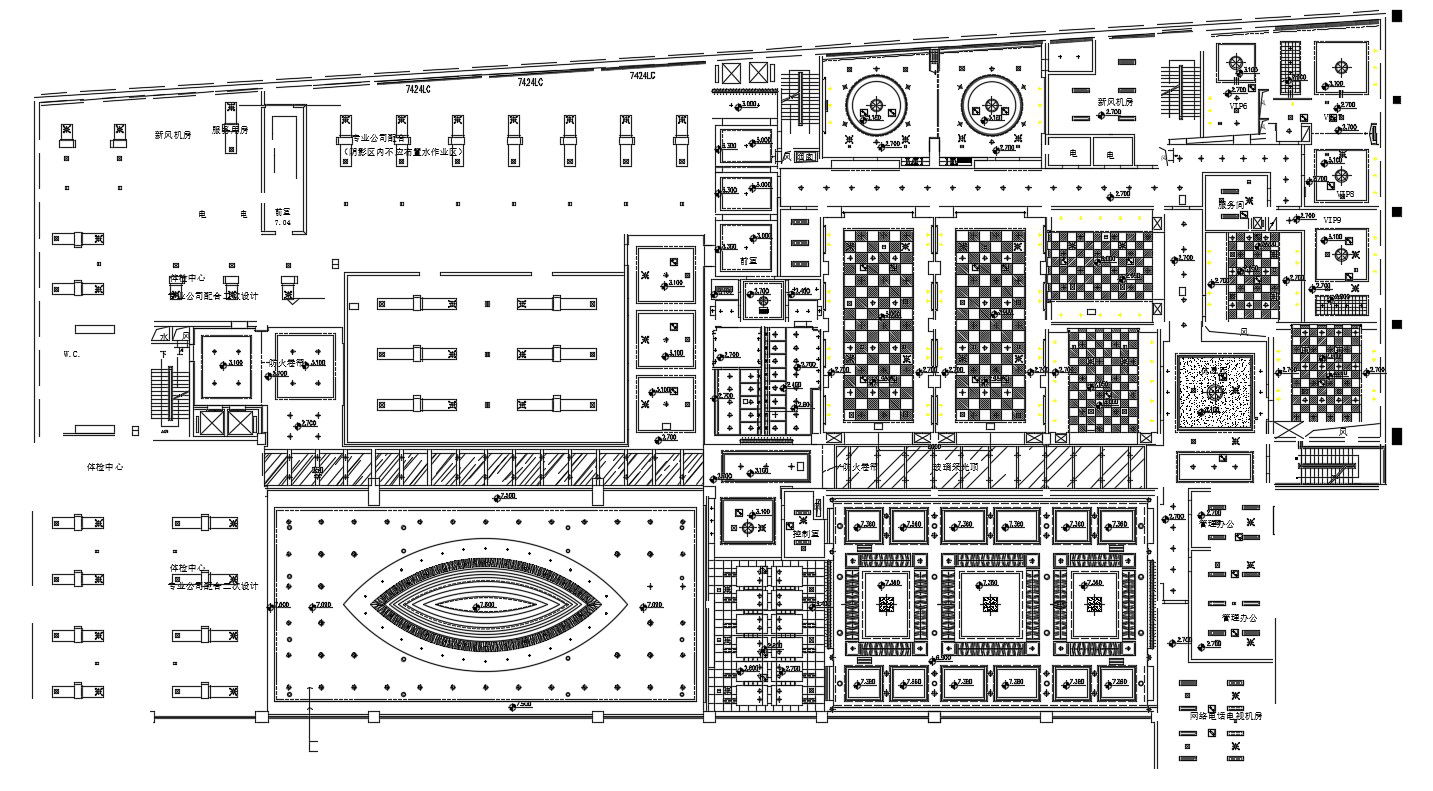 Download Commercial Building CAD Drawing DWG File