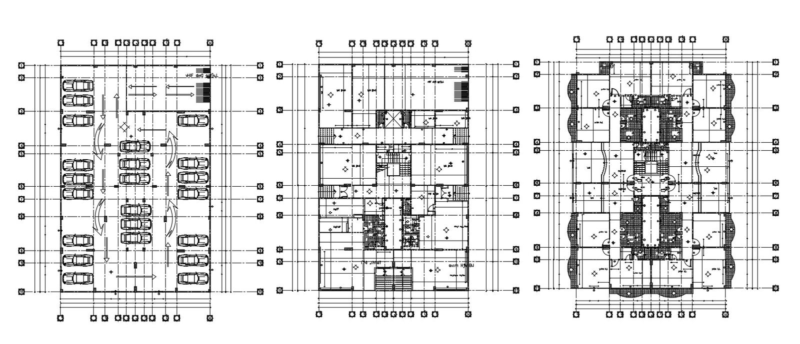 Download Commercial Building Design Floor Plans With AutoCAD File