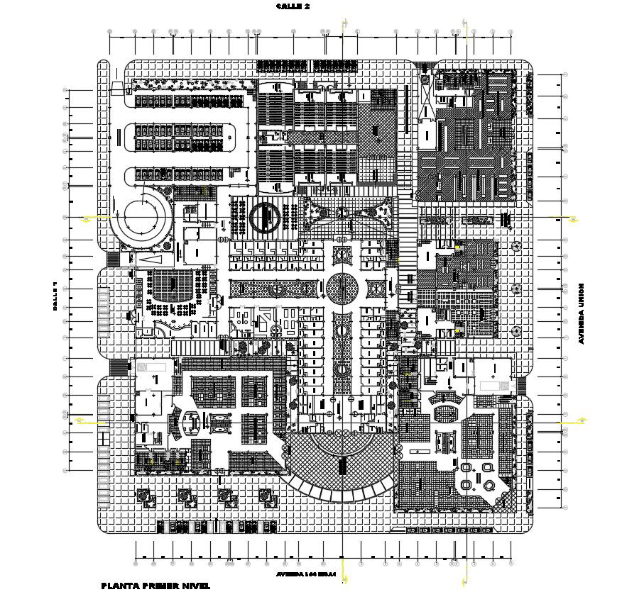 Download Commercial Complex CAD file
