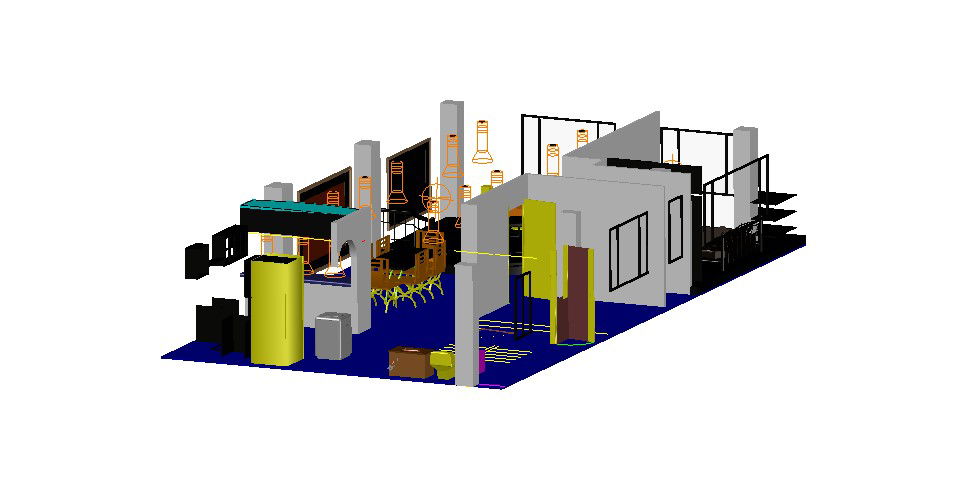 Download Free 3d House In AutoCAD File