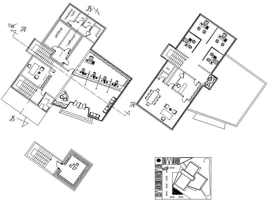 Download Free Autocad Office Plan