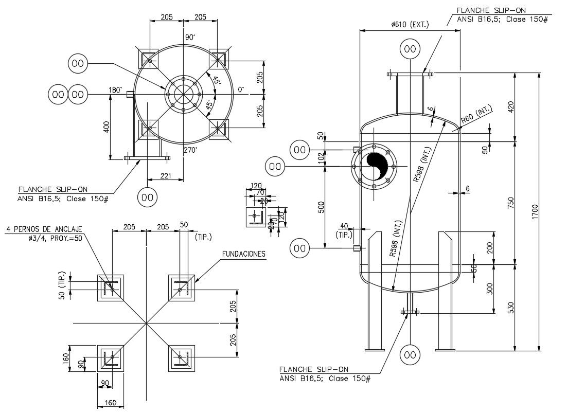 Download Free Circular Foundation Plan