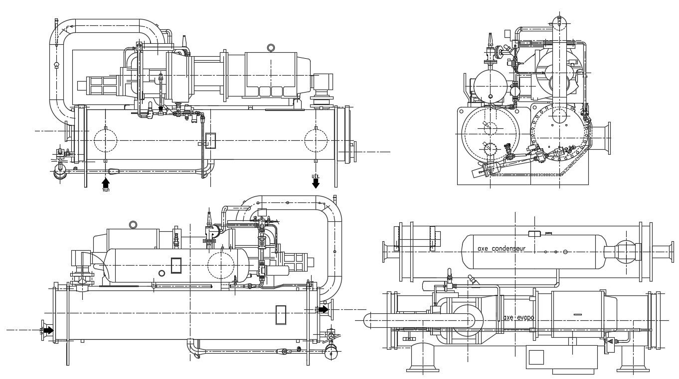 Factory Machine DWG CAD Drawing File for Engineers and Designers