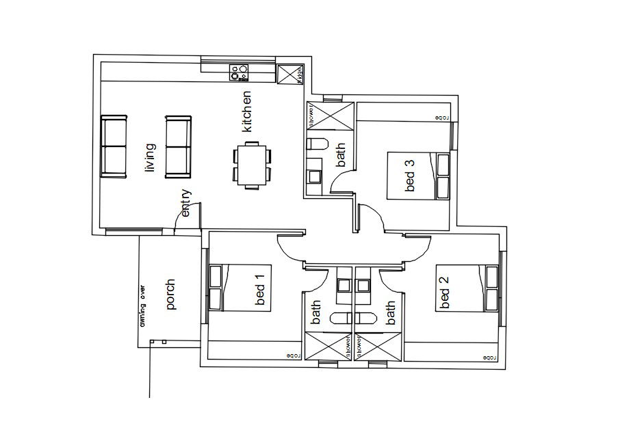 Download Free House AutoCAD File
